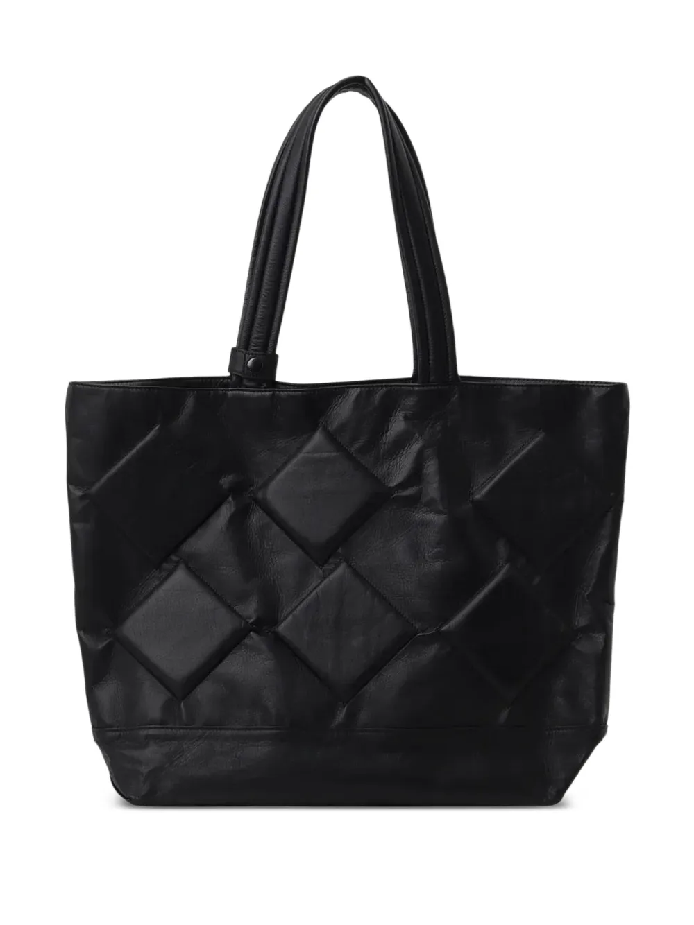Yohji Yamamoto tote capitonada | negro | Image 1