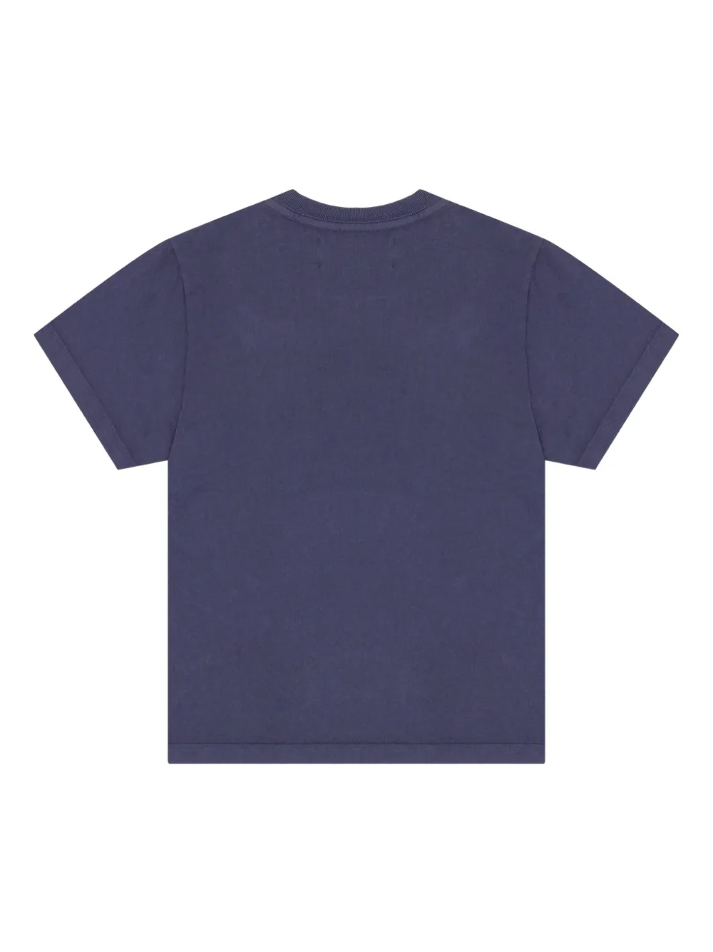 Denim Tears logo embroidered tee - Paars