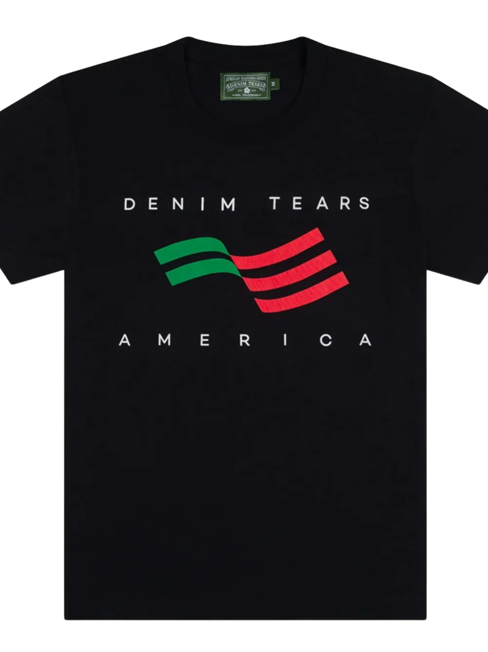 Denim Tears graphic sportswear T-shirt - Zwart