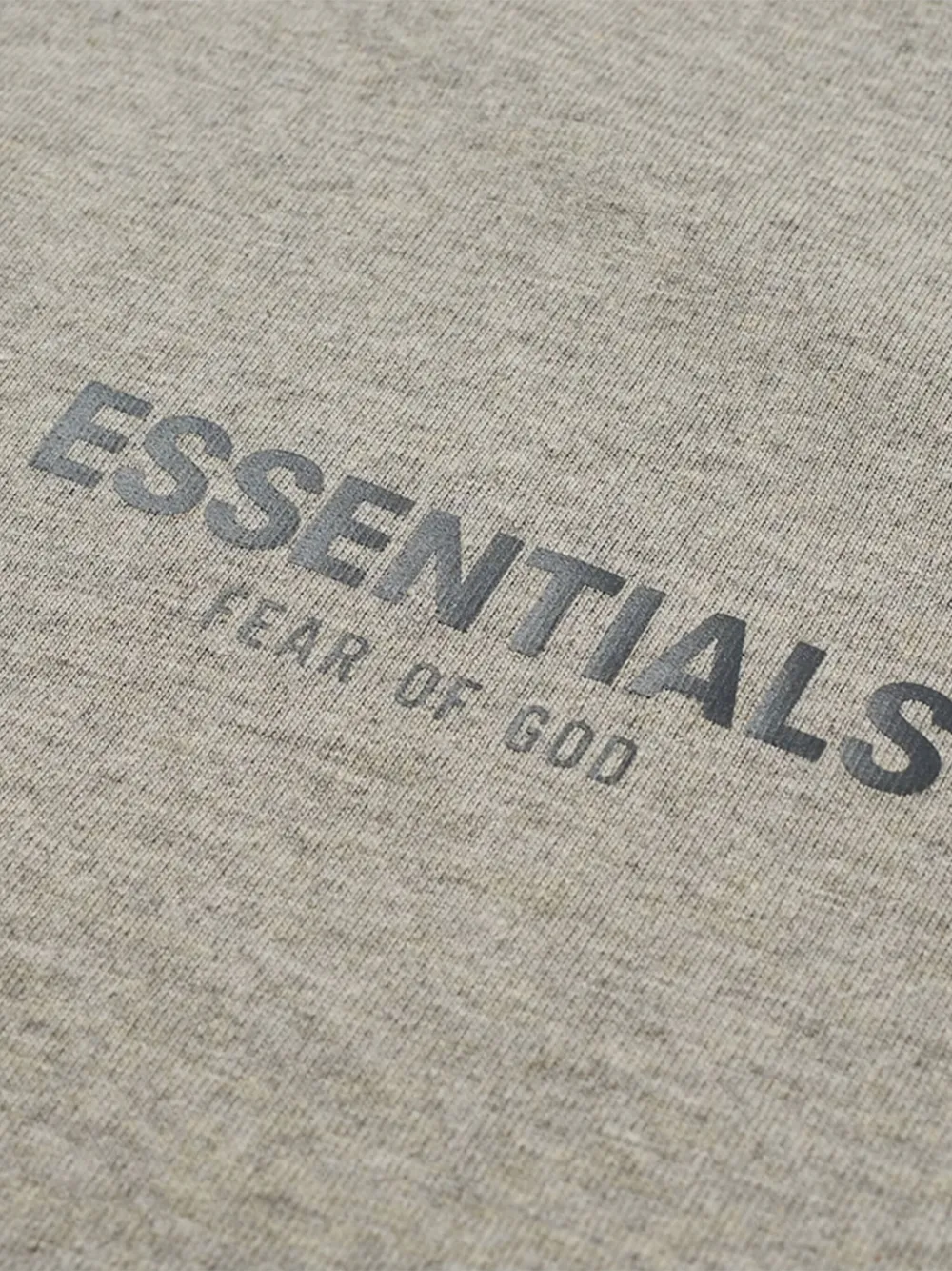 FEAR OF GOD ESSENTIALS Core Collection logo T-shirt - Beige