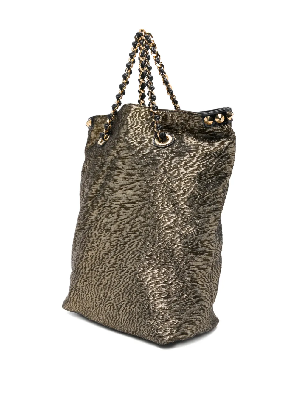 LOUIS VUITTON Pre-owned 2009-2010s Double Jeu Tote Bag In Gold