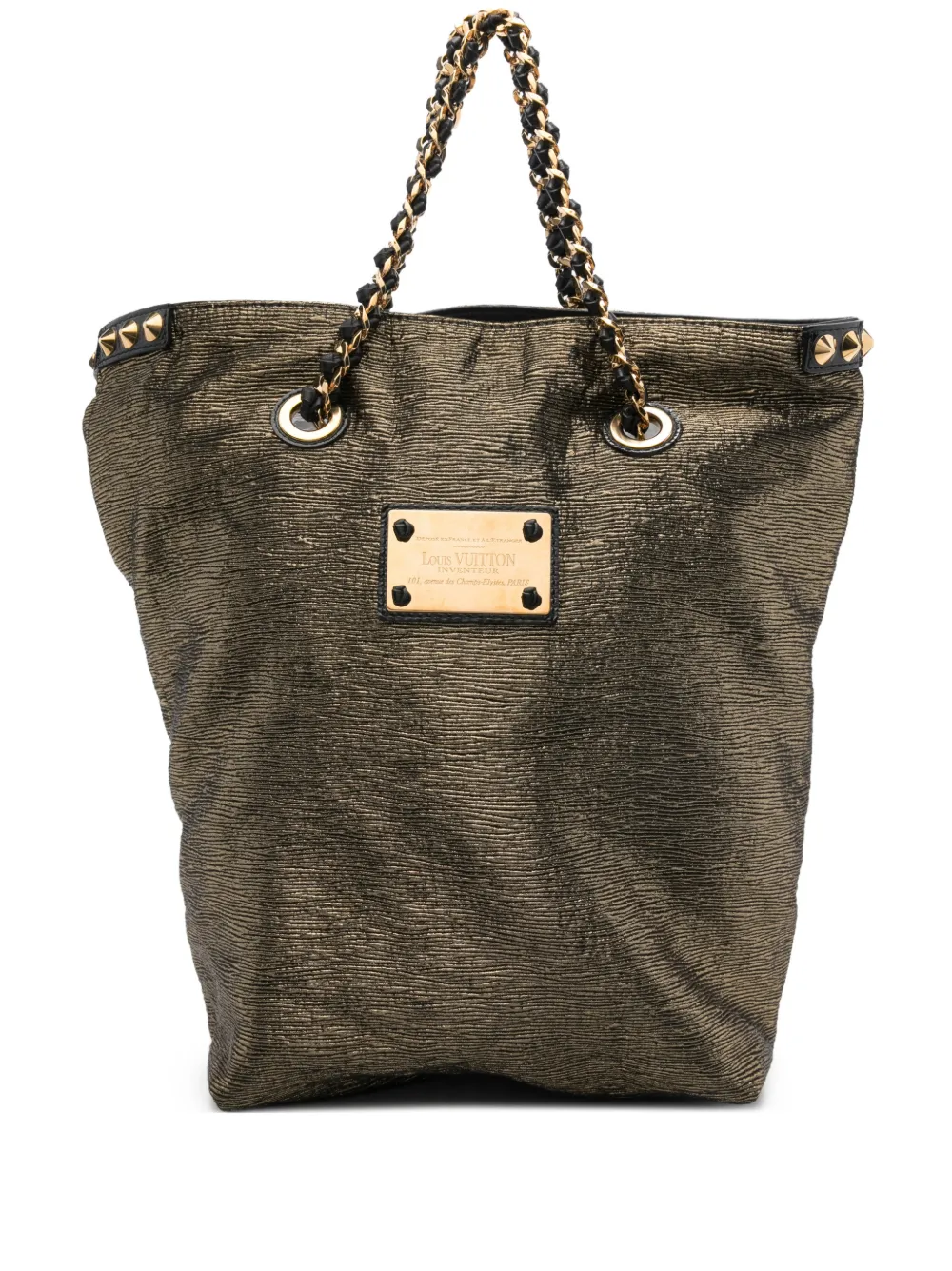 Louis Vuitton Pre-Owned  2009-2010s Double Jeu tote bag | Gold | Image 1