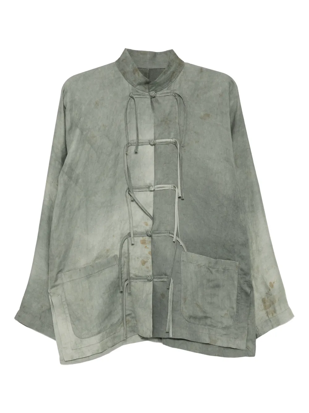 Uma Wang Camicia con effetto schiarito - Blu