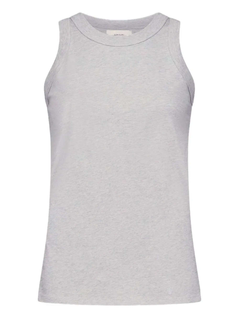 LouLou de Saison Poso LDS sleeveless cotton tank top - Grau