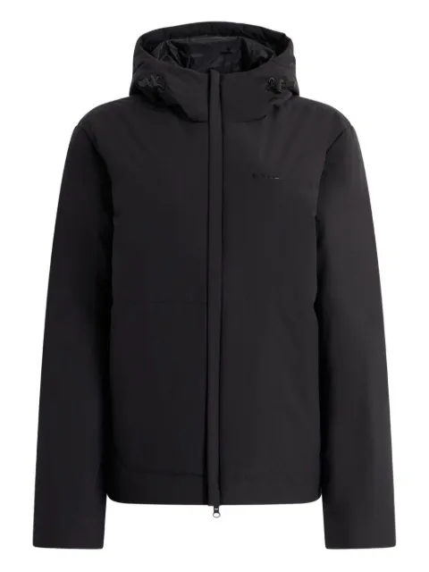 Bally hooded logo-print jacket
