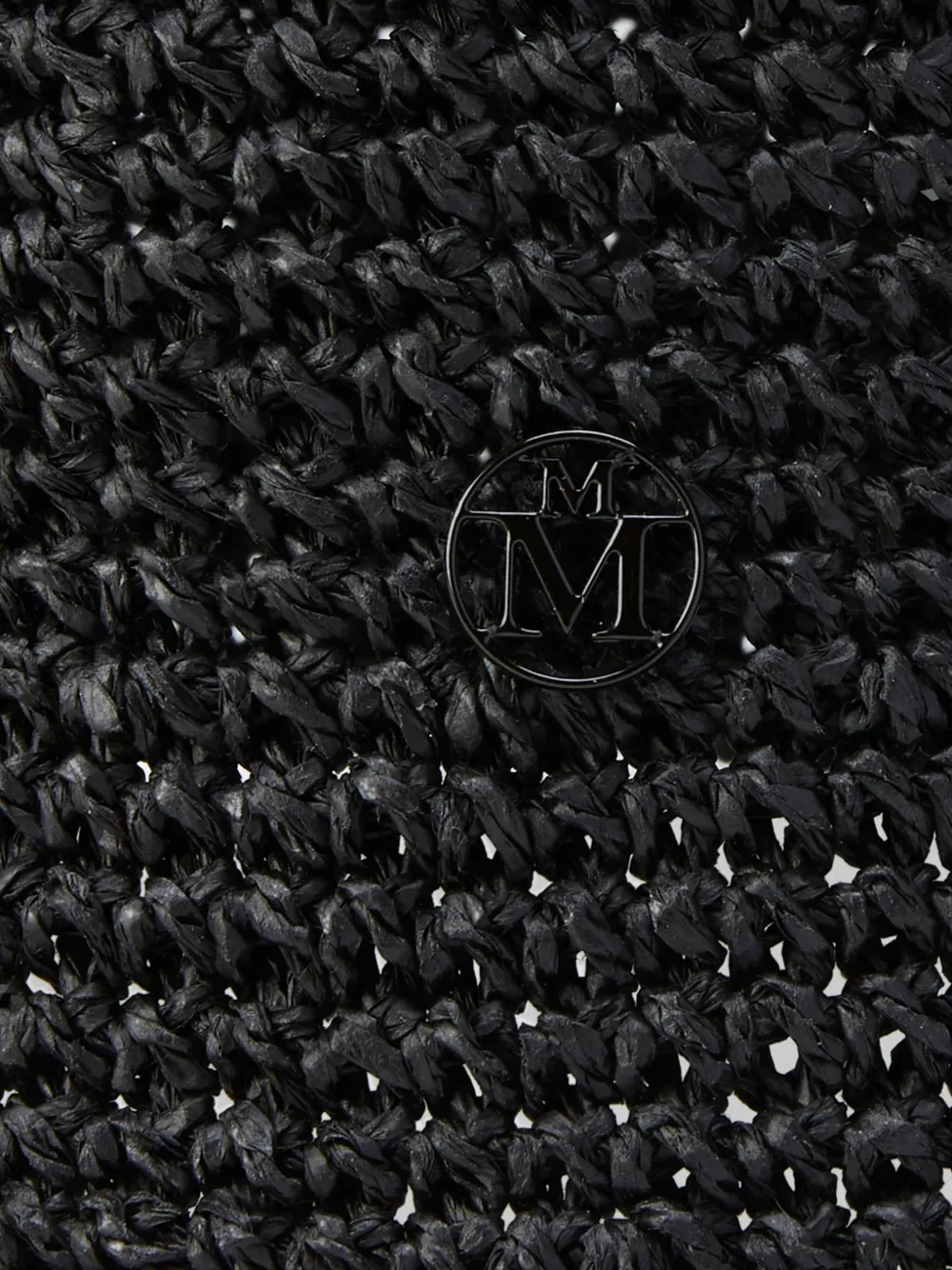 Maison Michel Hoed met logo - Zwart