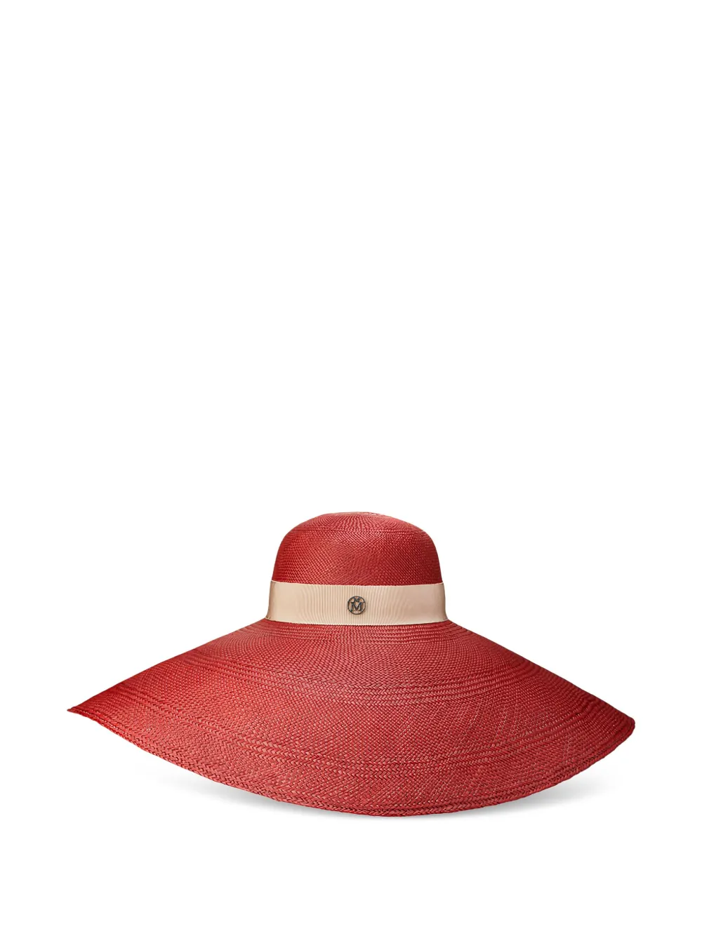 Maison Michel Cappello Blanche - Rosso