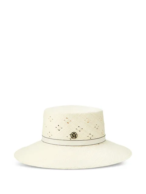 Maison Michel chapeau Ludi à détails de perforations