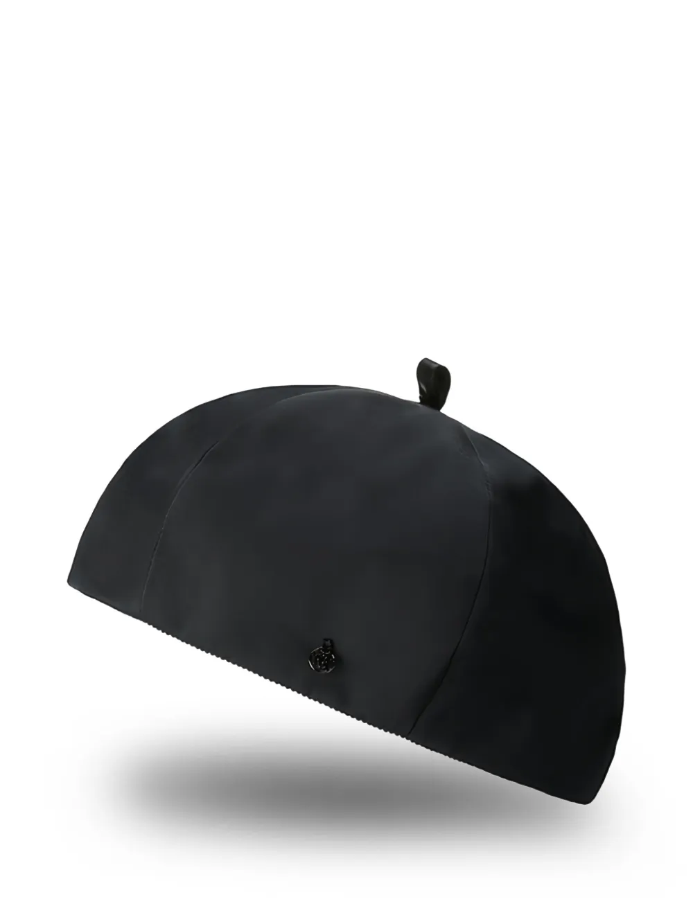 Maison Michel Basco Emy con placca logo - Nero