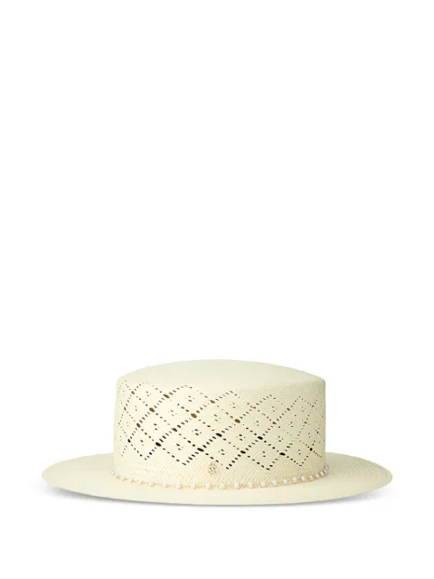 Maison Michel Kiki beaded hat