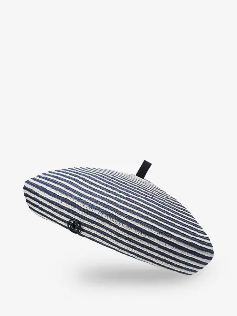 Maison Michel Marsha striped beret hat