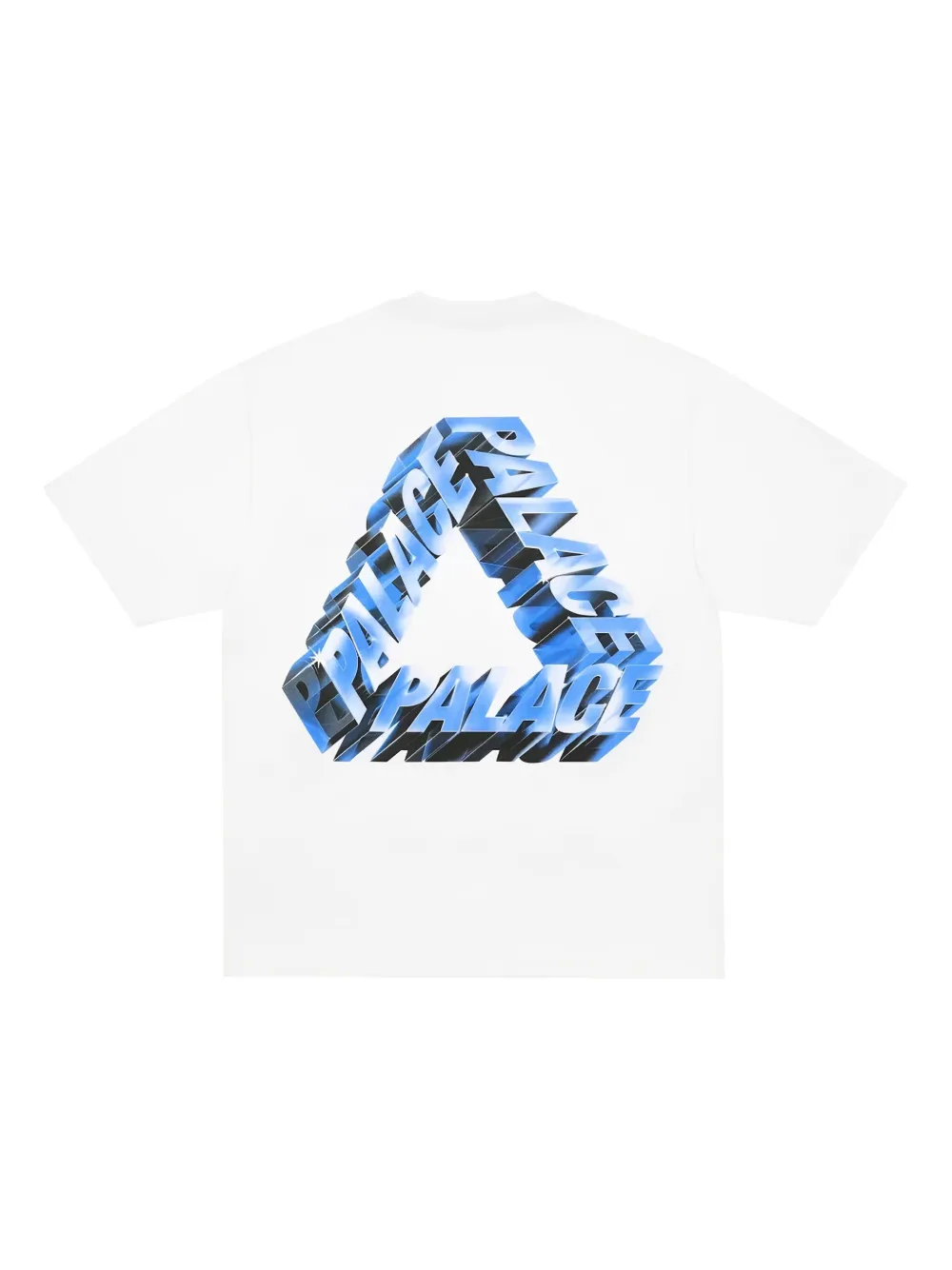 Palace P3 T-shirt met logo - Wit