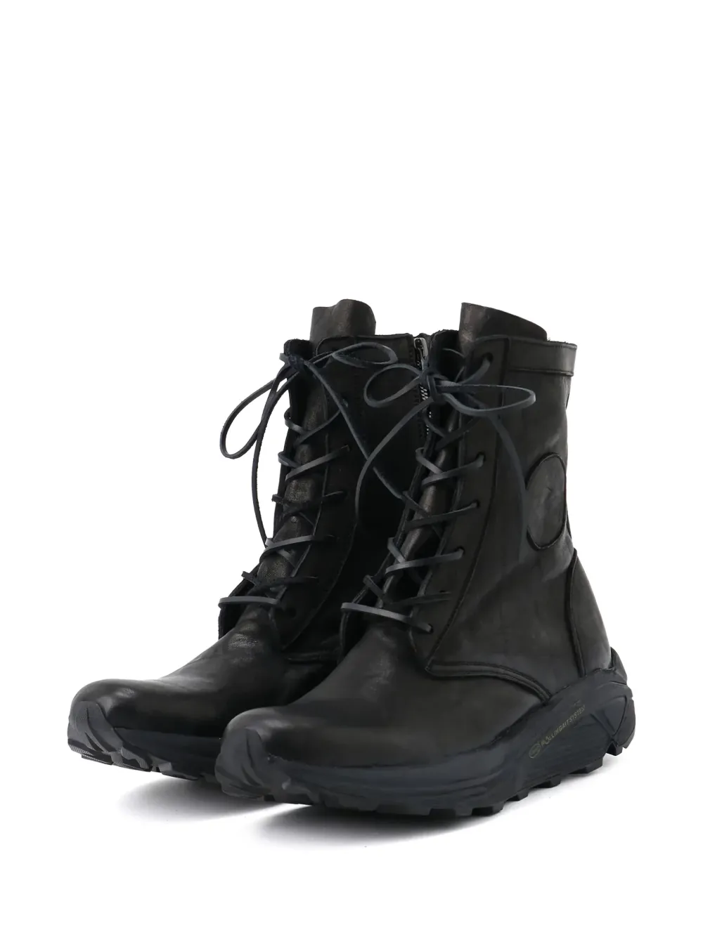 Yohji Yamamoto bottines à lacets | bottes de motard | Image 2