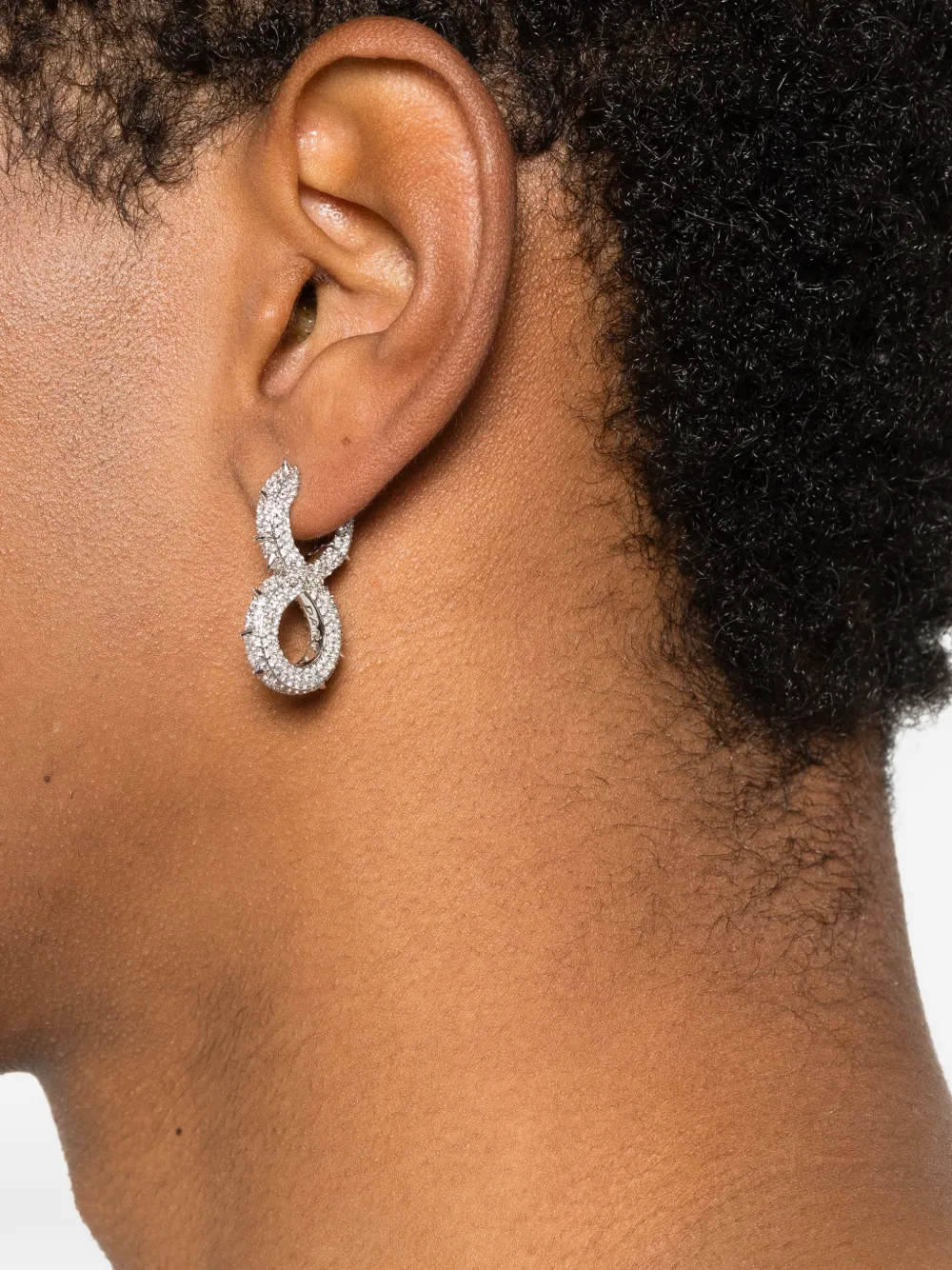 DARKAI Spiked Infinity earrings | Hombre | Image 2
