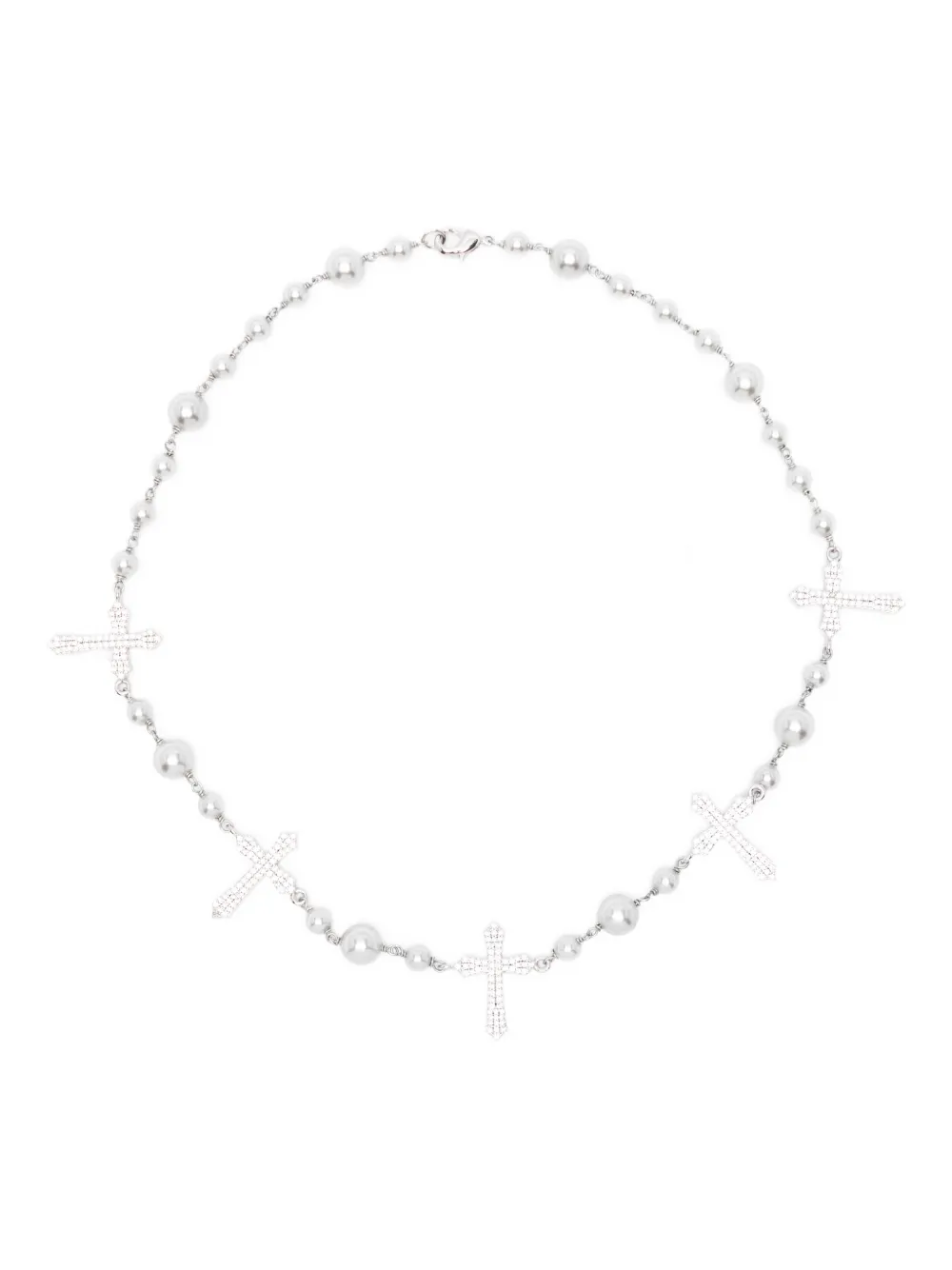 DARKAI pearls royal necklace - シルバートーン DARKAI pearls royal necklace - シルバートーン