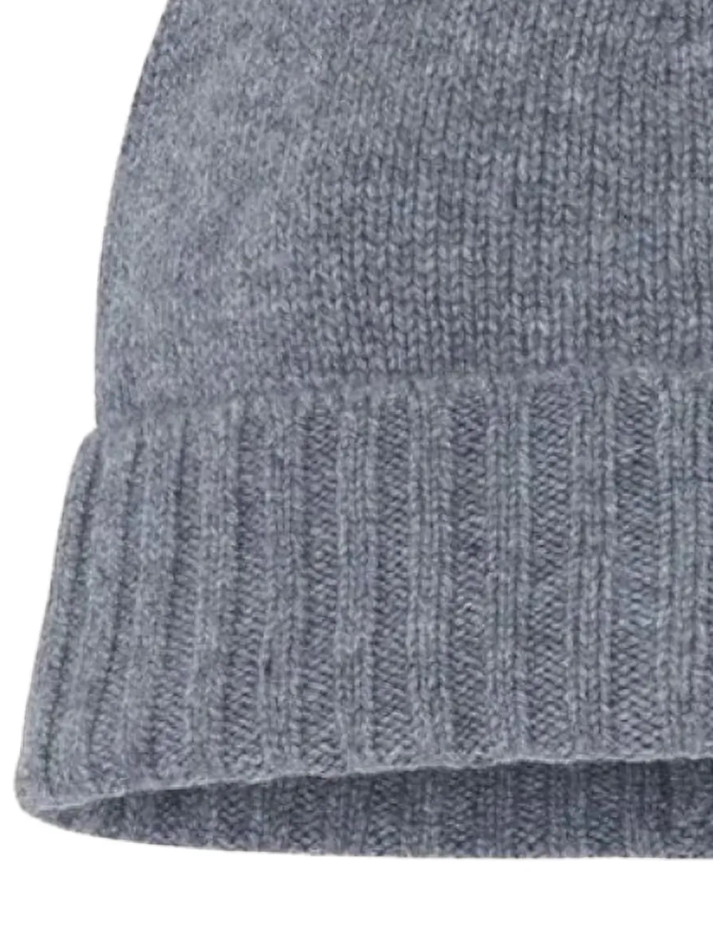 Kujten ribbed beanie hat - Grijs