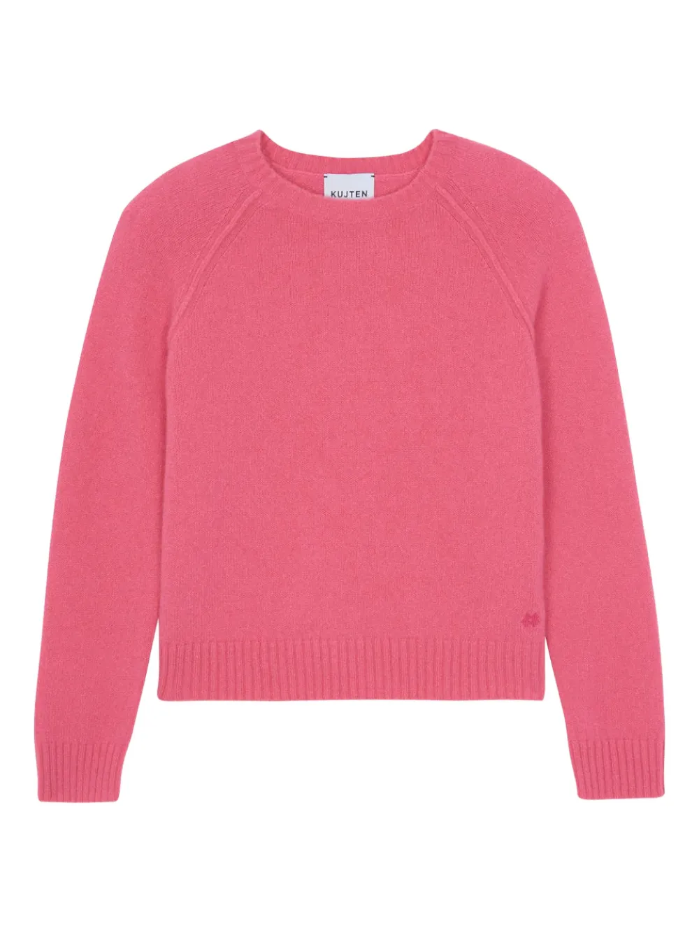 kujten round-neck long-sleeve sweater - Rosa