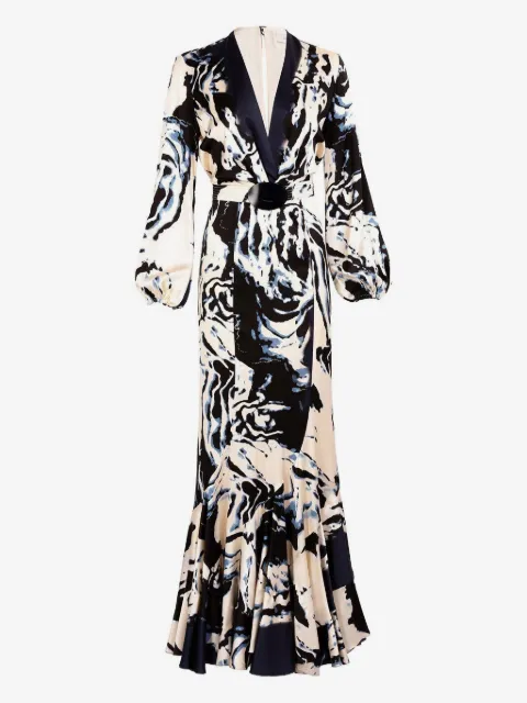 Silvia Tcherassi vestido largo Remy