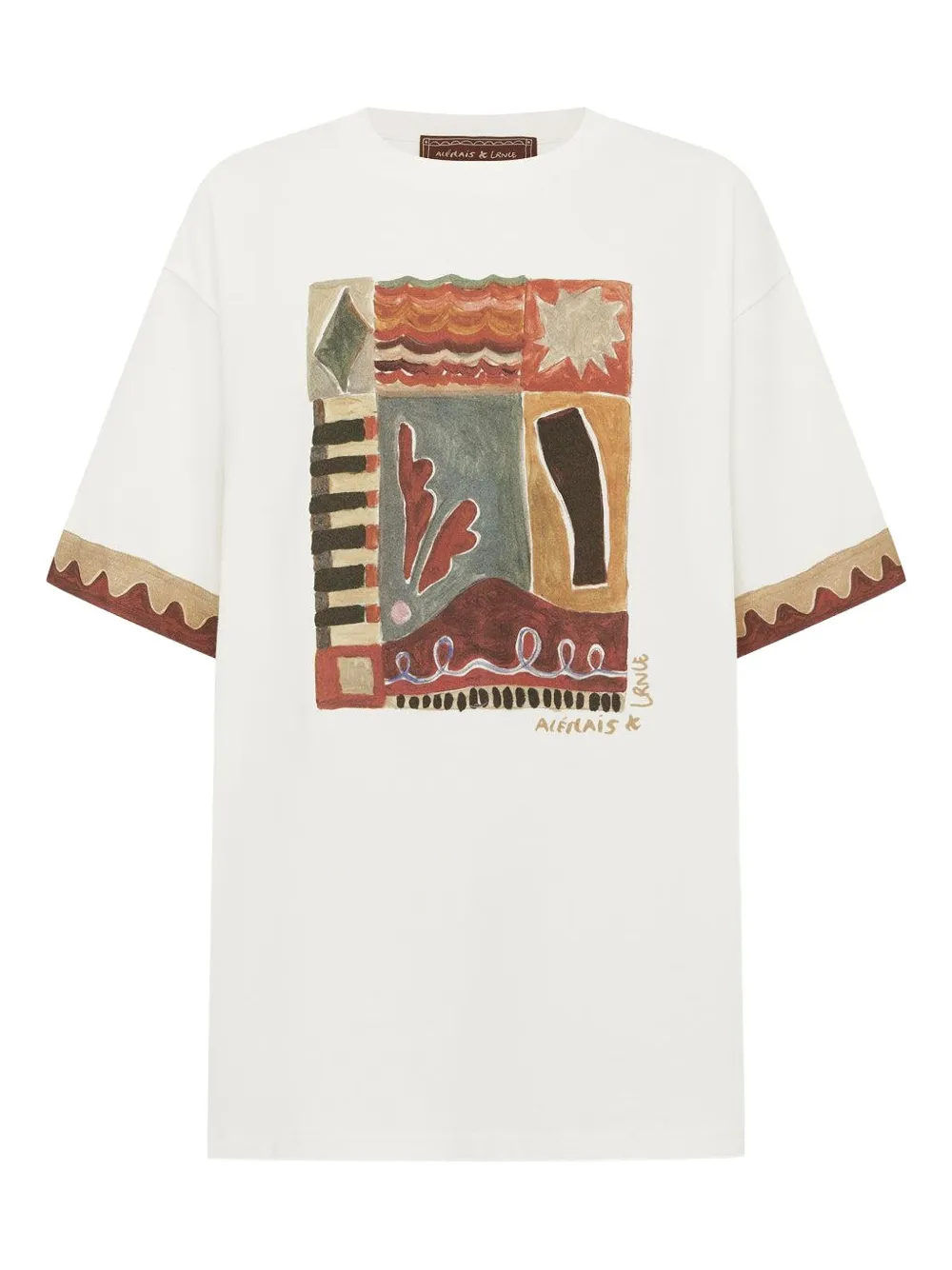 Alemais Michelle T-shirt In White