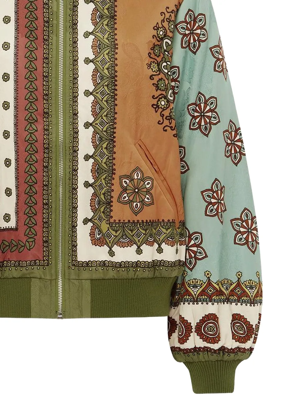 ALEMAIS Contina patterned bomber jacket | Varsity Jackets | Image 2