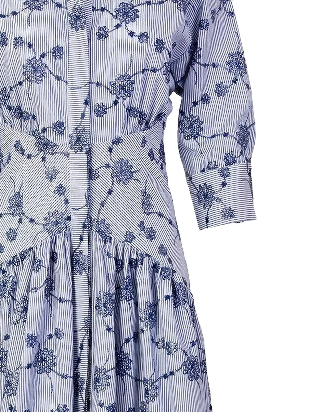 Silvia Tcherassi Indy midi-jurk - Wit