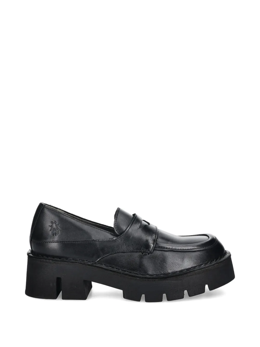 Fly London lug-sole loafers Zwart