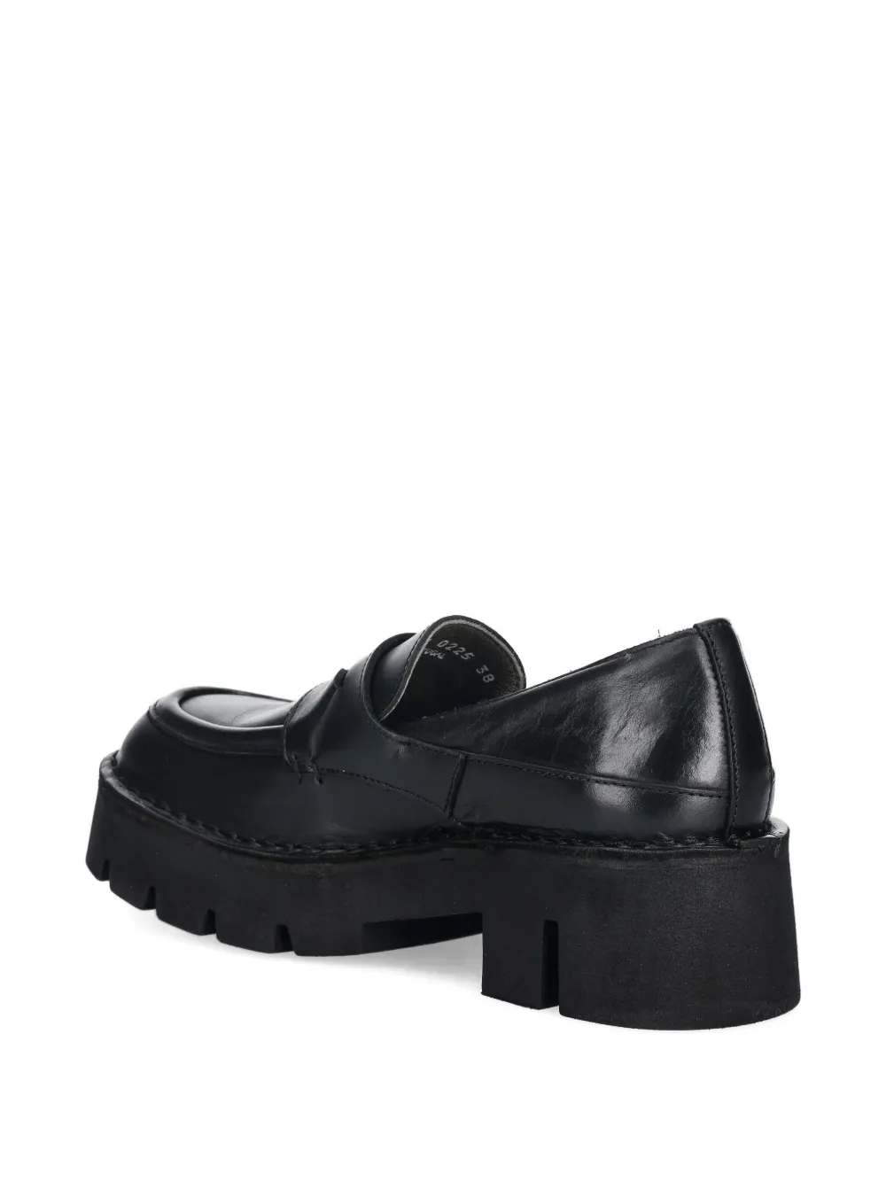 Fly London lug-sole loafers Zwart