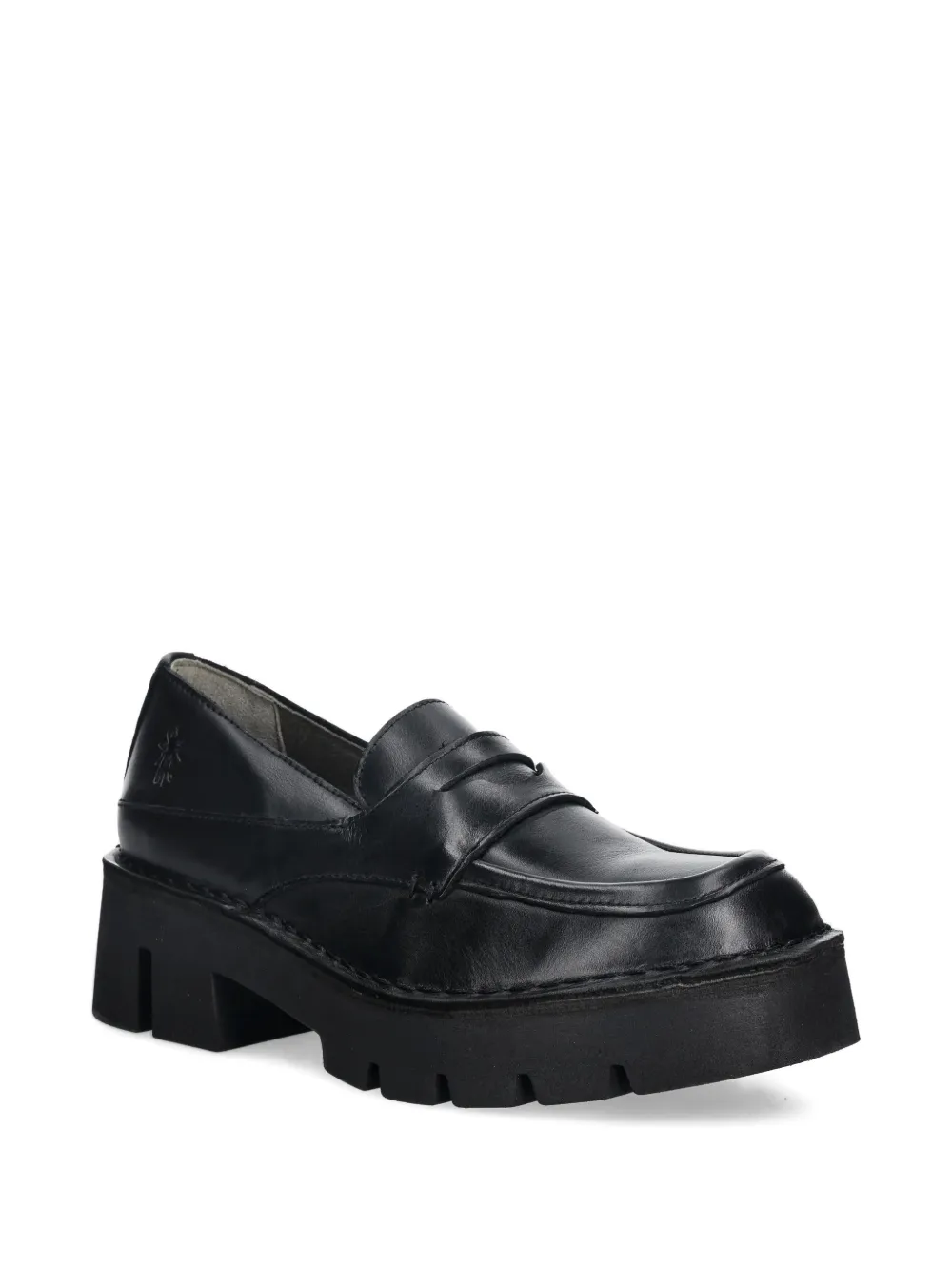 Fly London lug-sole loafers Zwart
