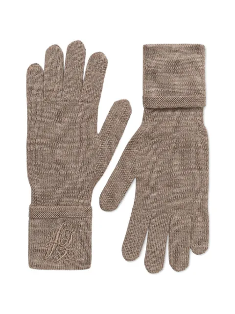 Emporio Armani guantes bordados