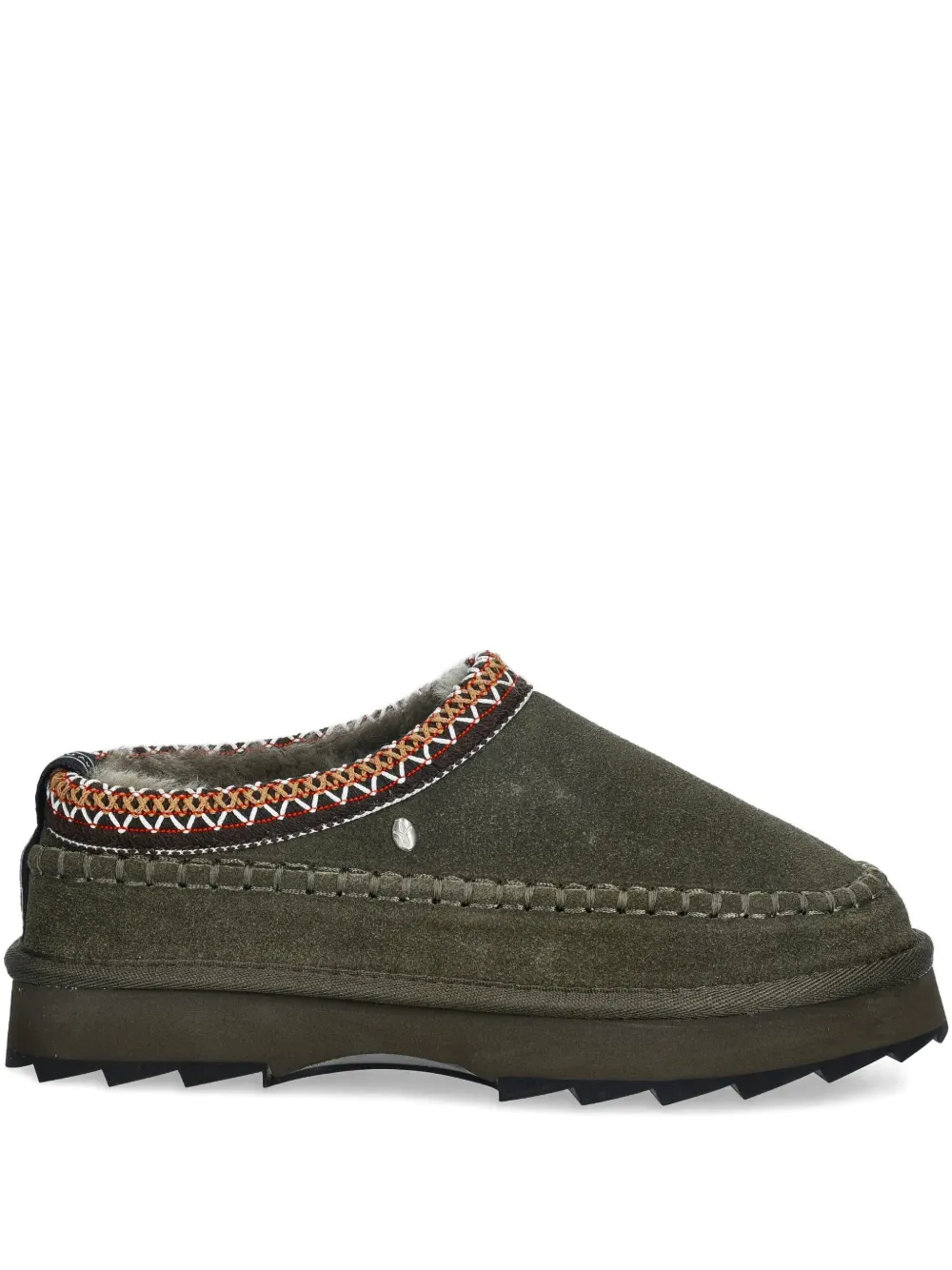 EMU AUSTRALIA Sharky Adventure Scuff Slipper - Grün