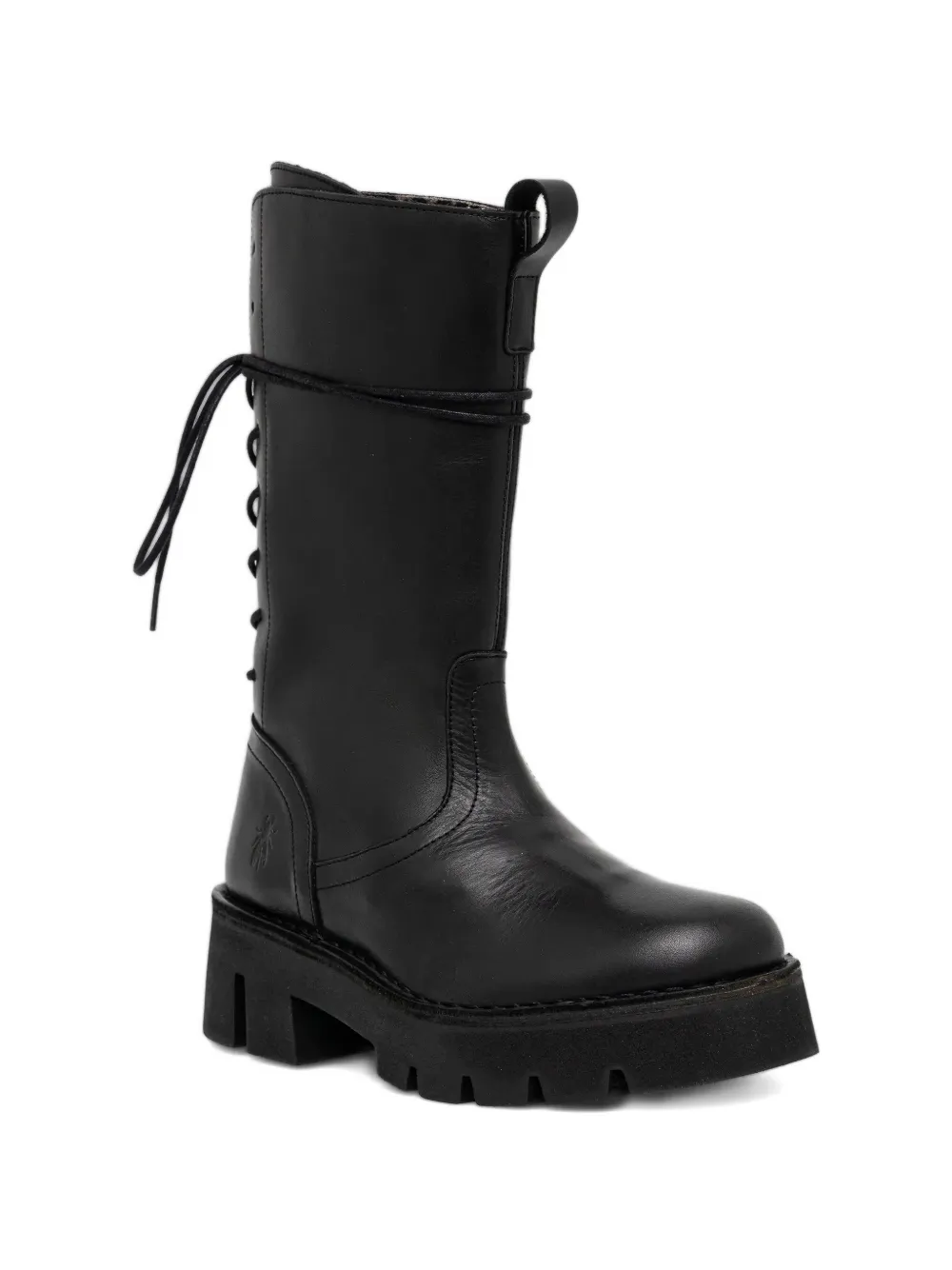 Fly London Laarzen met platform zool Zwart