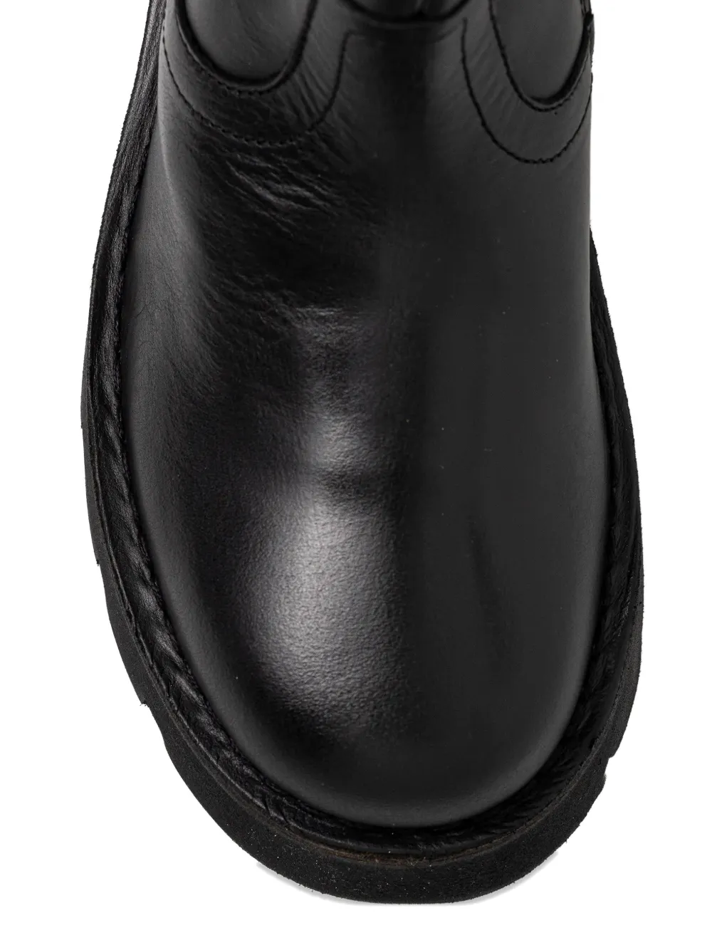 Fly London Laarzen met platform zool Zwart