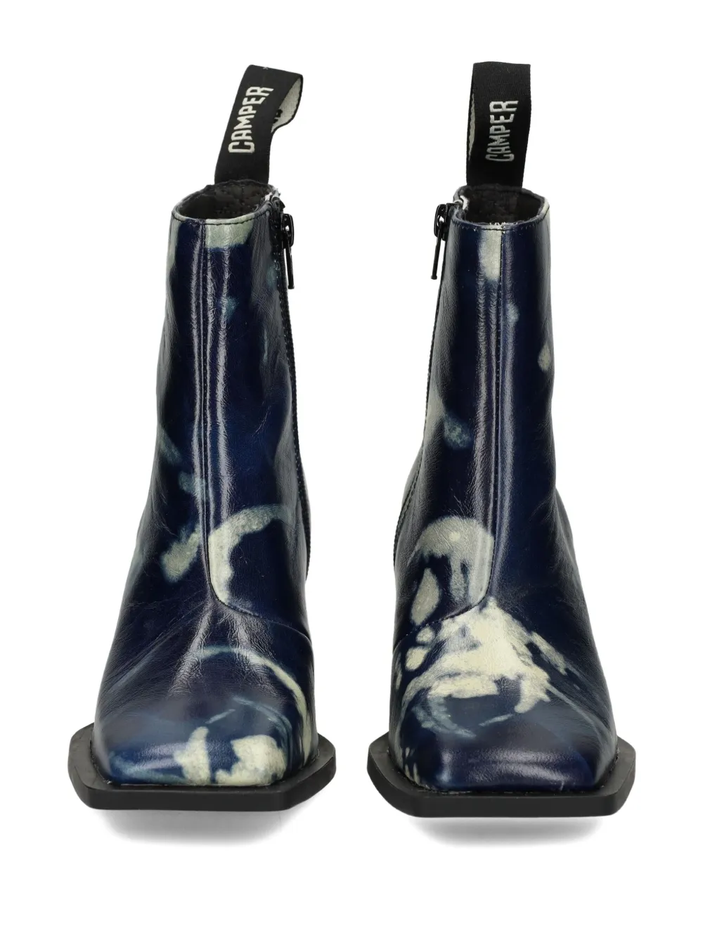 Camper Karole laarzen met vierkante neus Blauw