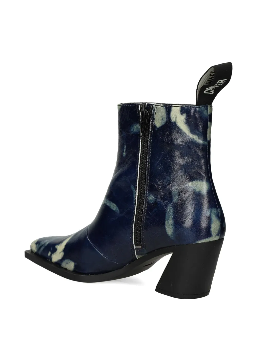 Camper Karole laarzen met vierkante neus Blauw