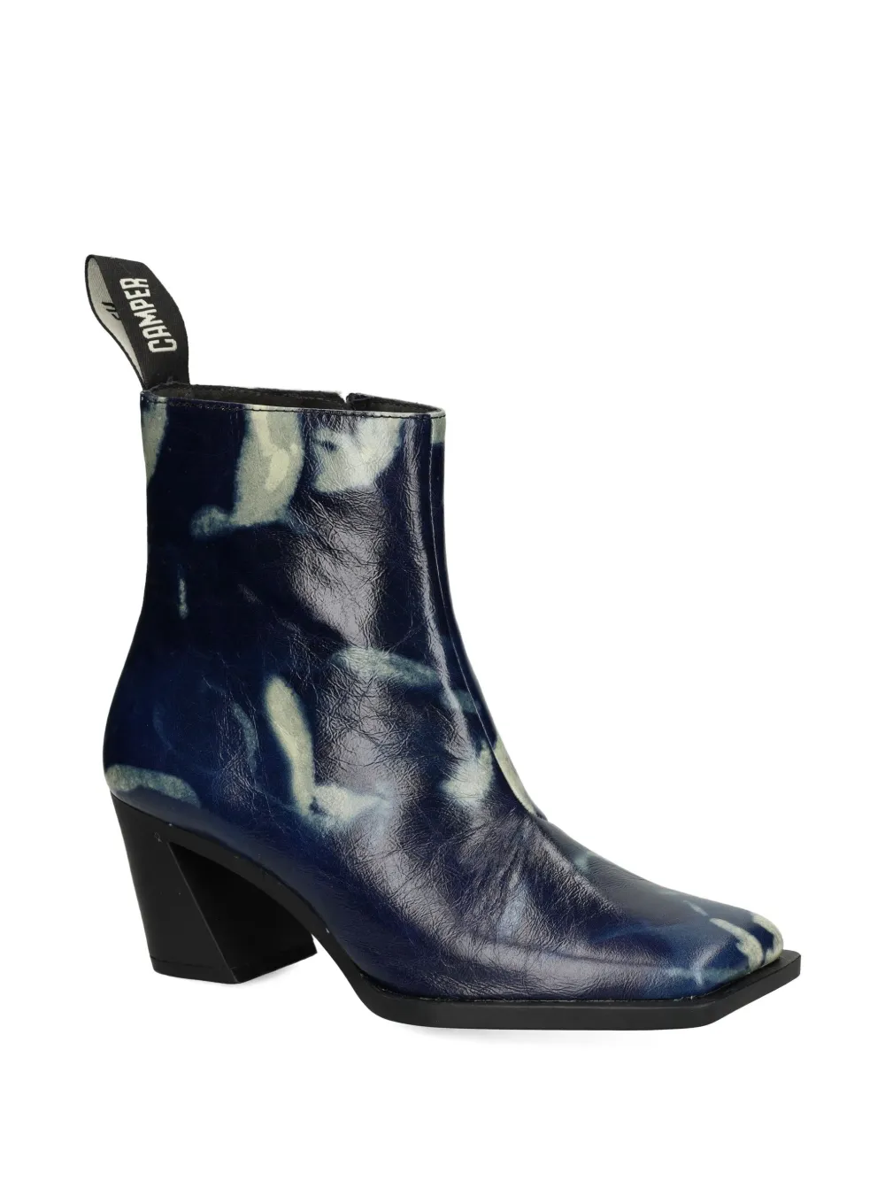 Camper Karole square toe heeled boots | Ankle Boots | Image 2