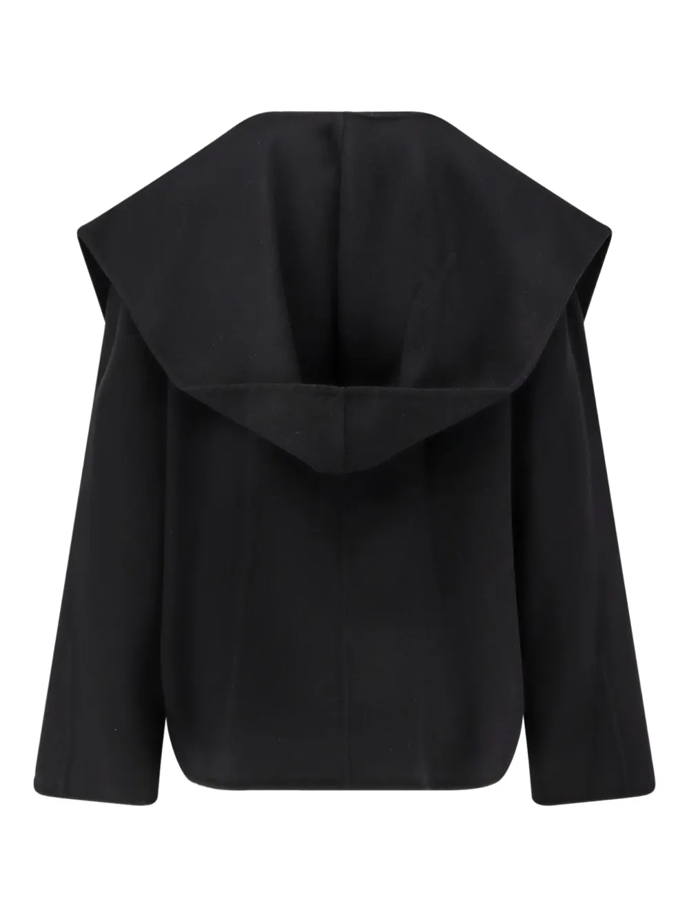 Paltò V-neck patch-pocket coat | Single Breasted Coats | Image 2
