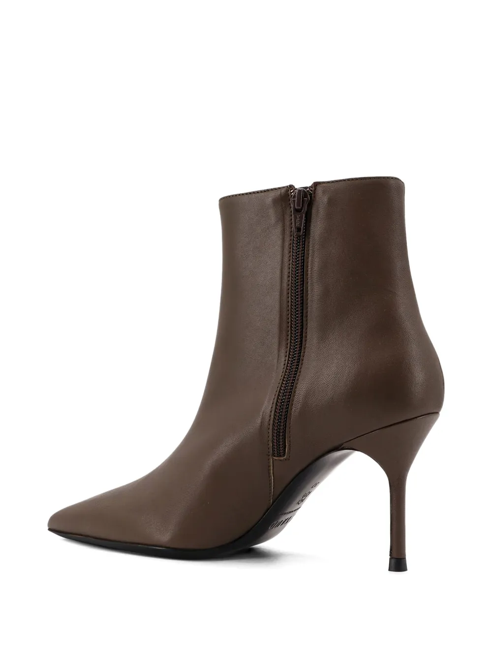Staud 80mm Pointed Boots In Brown