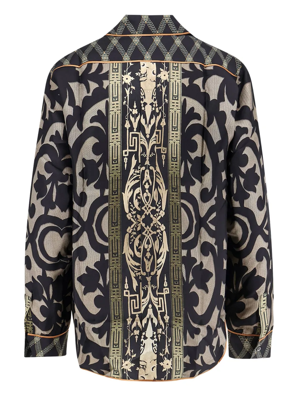 Pierre-Louis Mascia buttoned long-sleeved shirt - Zwart