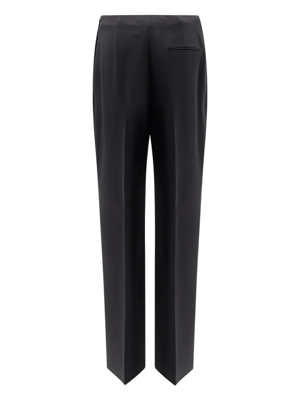 Alberta Ferretti welt-pocket trousers - Zwart
