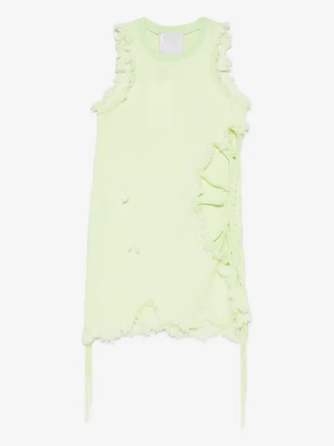 Loulou frayed dress