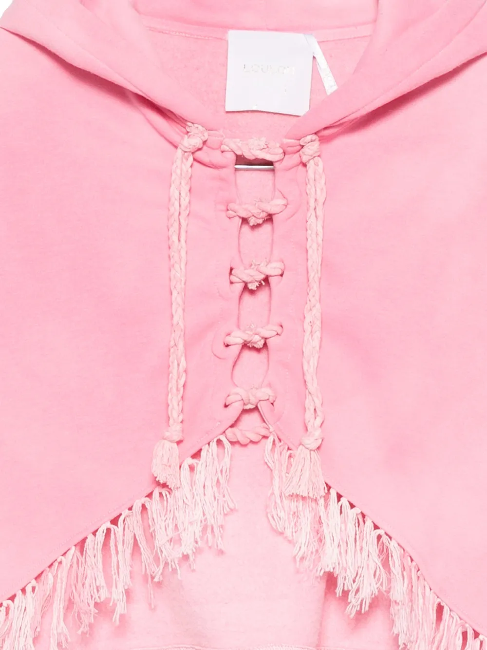 Loulou Tas met franje Roze