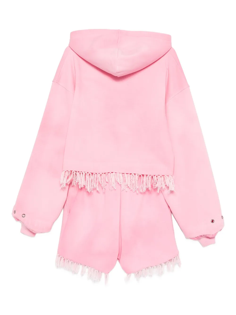 Loulou Tas met franje - Roze