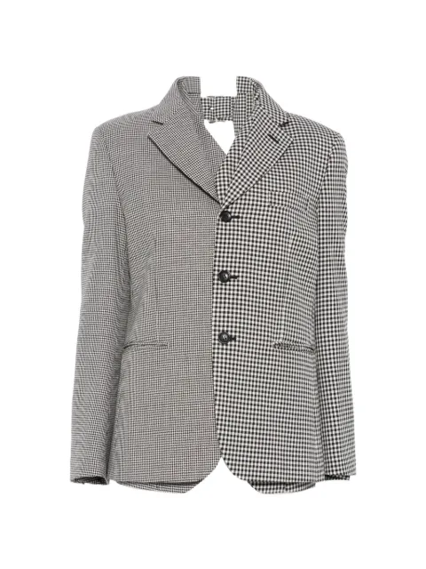 Comme Des Garçons blazer a cuadros