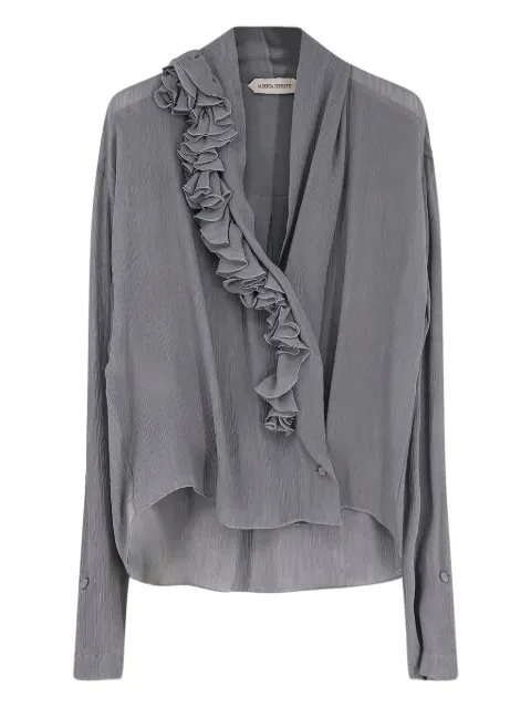 Alberta Ferretti ruffled top