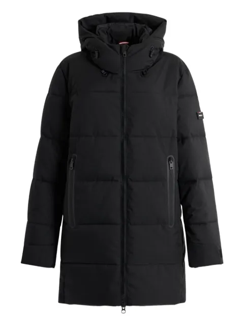 Bally hood zip-fastening parka