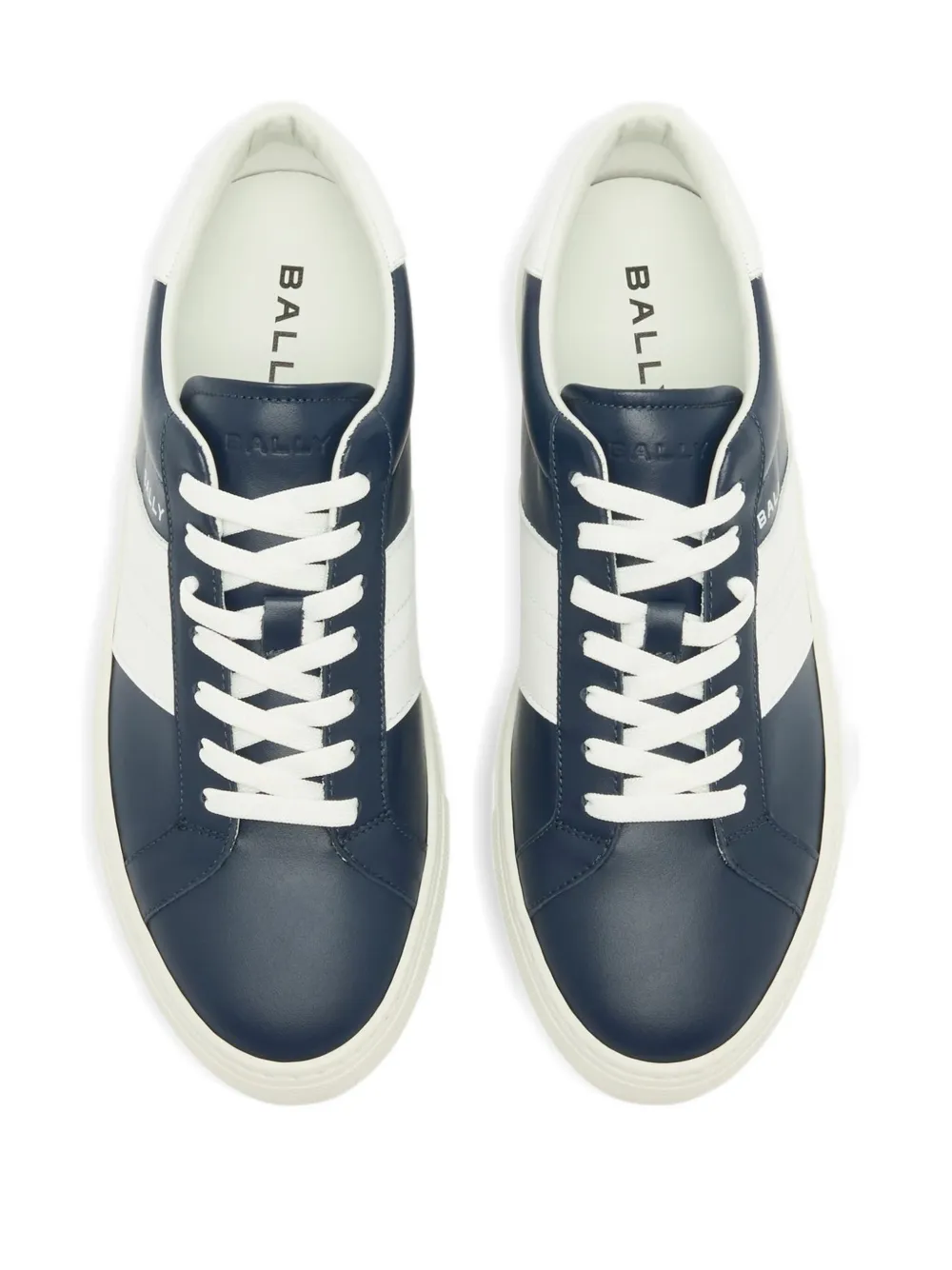 Bally Hedon leren sneakers Blauw