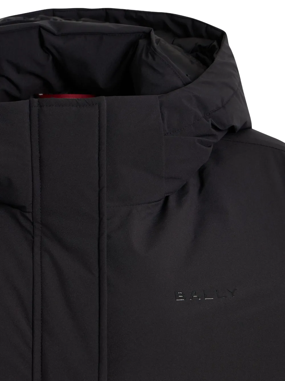 Bally Logo-print Jacket In Blue