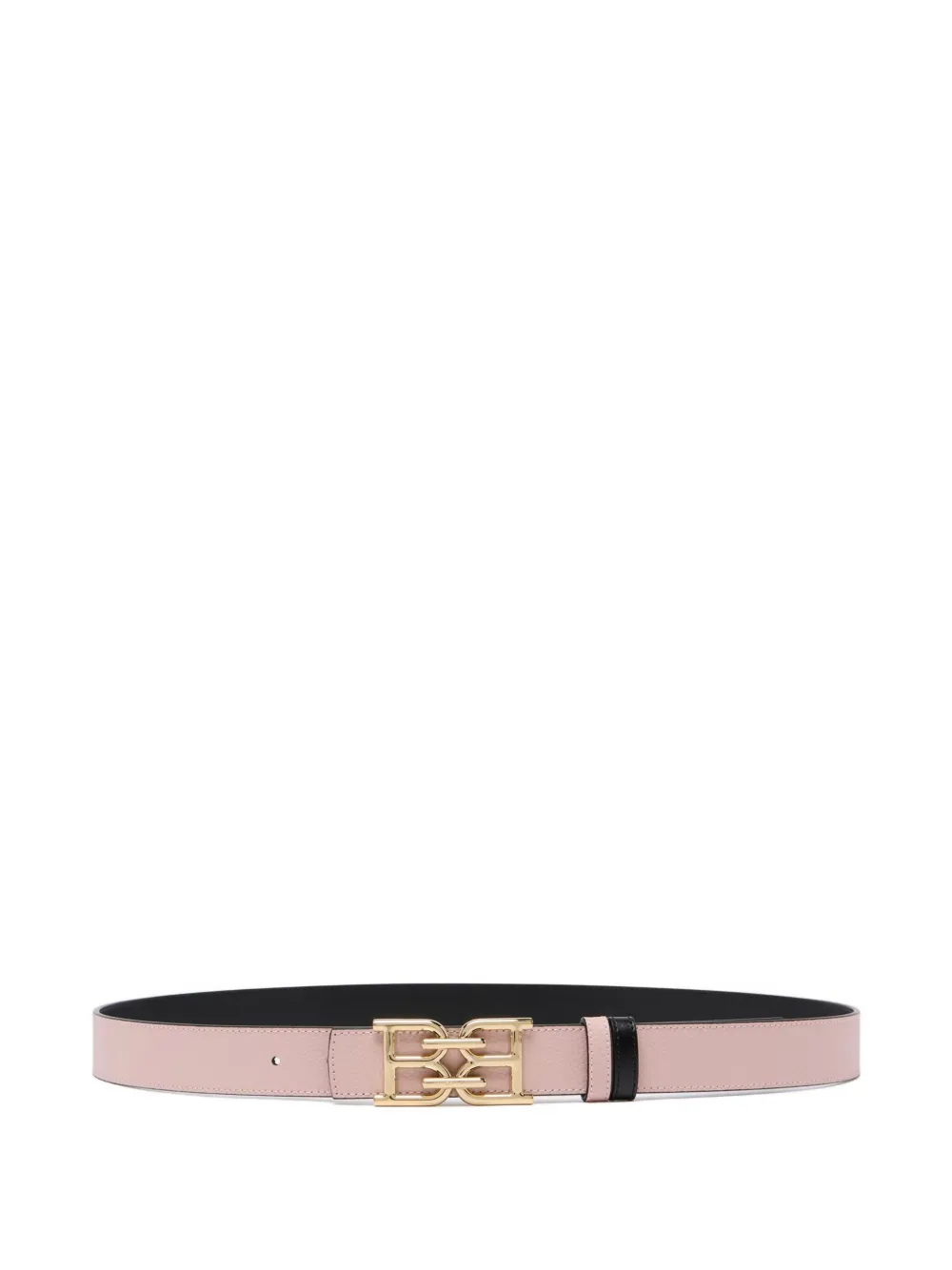 Bally Reversible Grained Leather Belt In Pink