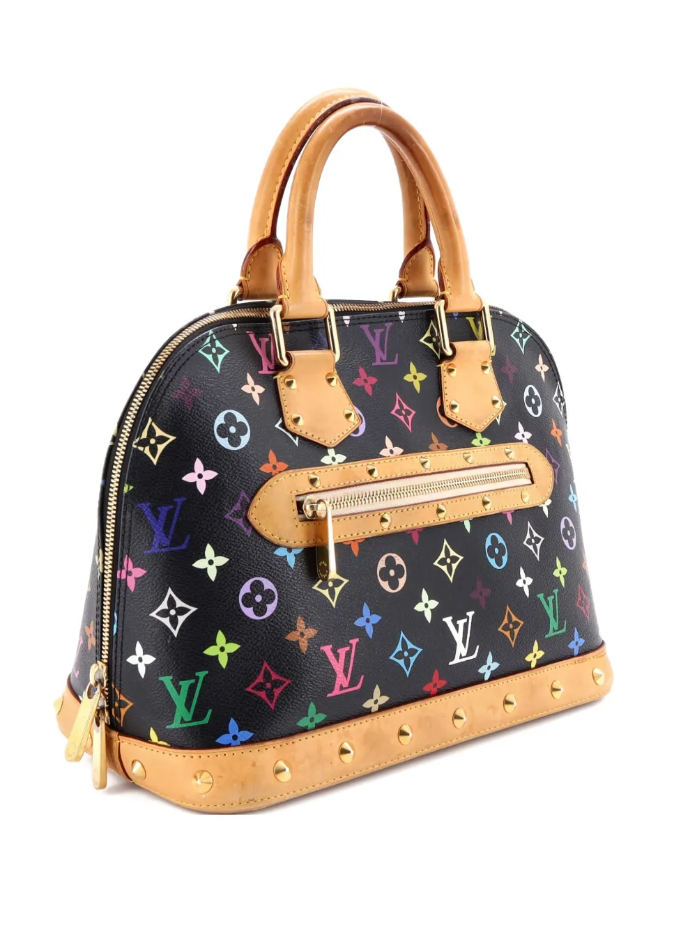 Louis Vuitton Pre-Owned Alma Handbag Monogram Multicolor PM satchel - Louis Vuitton Pre-Owned Alma Handbag Monogram Multicolor PM satchel -