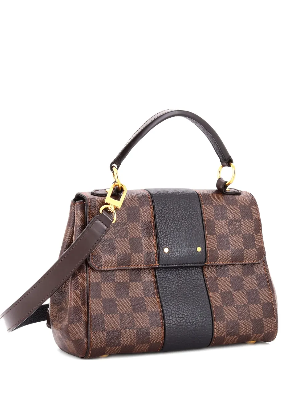 Louis Vuitton Pre-Owned Bond Street Handbag Damier with Leather BB